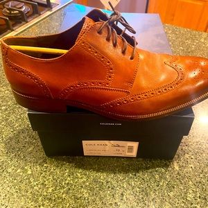 Cole Haan Benton MDL Wing  II size 12 W British Tan C24116